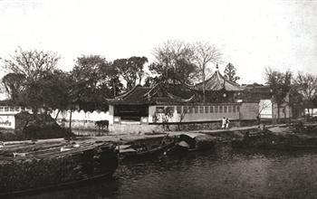 杉青闸遗址（落帆亭）